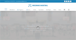Desktop Screenshot of crossroadsbasketball.com